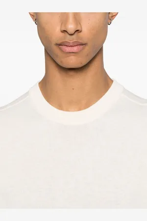 Stone Island Logo Cotton Crewneck Sweater