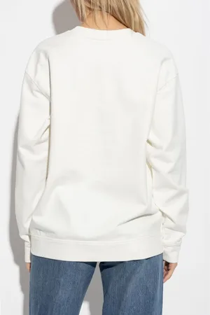 Ganni Kittens Print Cotton Sweatshirt