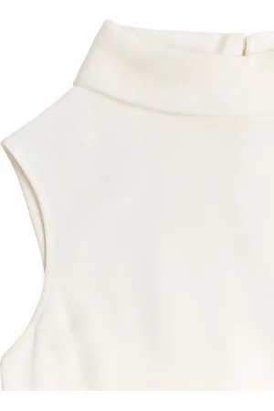 VALENTINO Silk High-neck Top