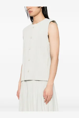 Issey Miyake Tailored Pleats Vest