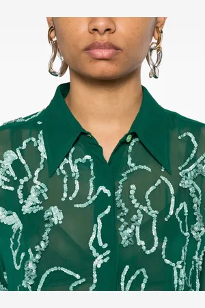DRIES VAN NOTEN Celina Embroidered Shirt