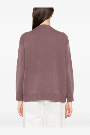 Max Mara Logo Wool And Cashmere Jumper