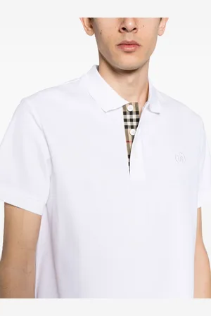 Burberry Logo Cotton Polo Shirt