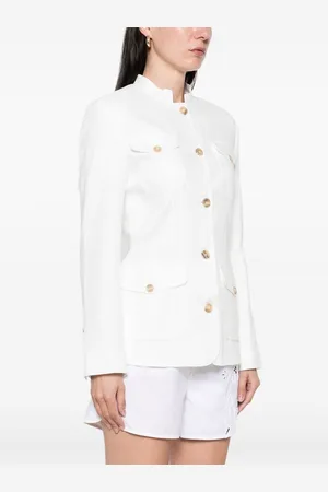 SEMICOUTURE Leyere Linen Jacket