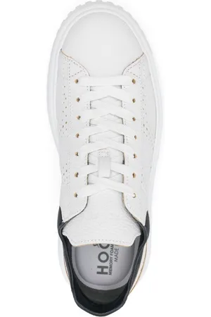 Hogan H-stripes Leather Sneakers