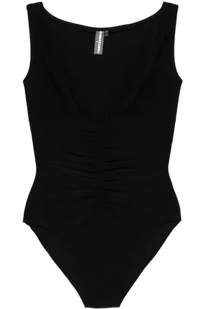 Norma Kamali V-necked Bodysuit