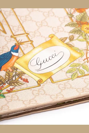 Gucci Printed Silk Foulard