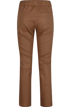 Enes Leather Trousers