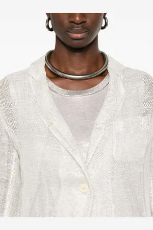 AVANT TOI Linen Blend Single-breasted Jacket