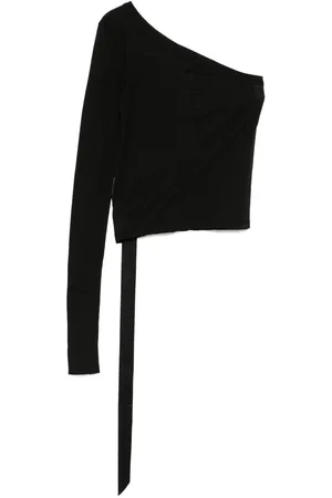 Rick Owens Cotton One-shoulder Top