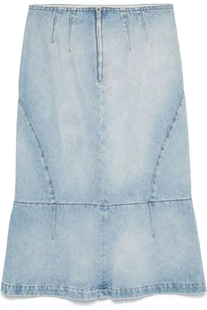 DRIES VAN NOTEN Denim Midi Skirt