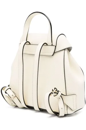 VALEXTRA Iside Mini Leather Backpack