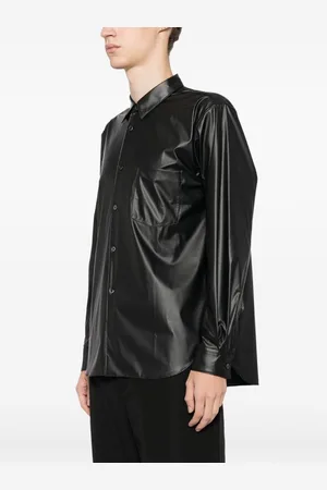 Comme des Garçons Faux Leather Shirt