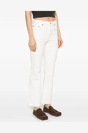 Tory Burch Flared Leg Denim Jeans