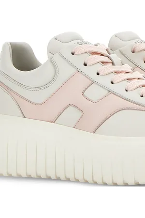 Hogan H-stripes Leather Sneakers