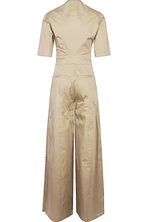 Thelatest Bianca Cotton Long Jumpsuit