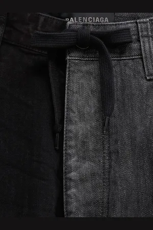 Balenciaga Fifty-fifty Denim Jeans