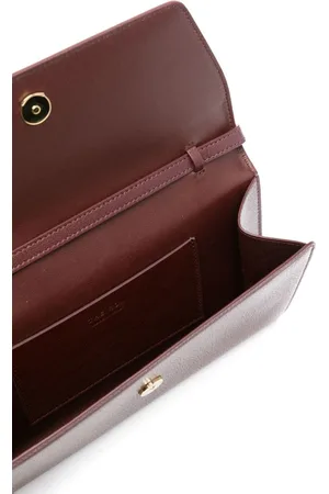 The Row Evening Leather Clutch
