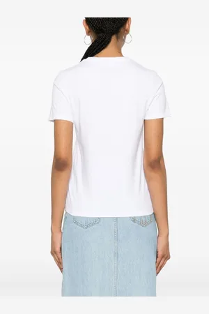 Maison Kitsuné Fox Head Patch Cotton T-shirt