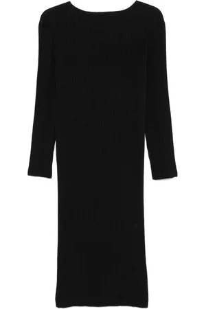 Issey Miyake Pleated Midi Dress
