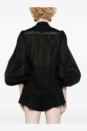 ZIMMERMANN Lace Trim Detail Shirt
