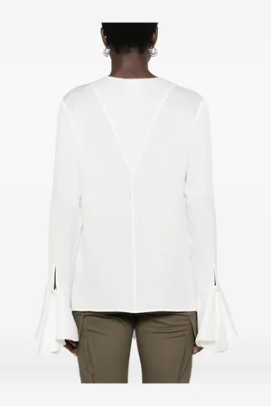 Givenchy Silk Ruffled Blouse
