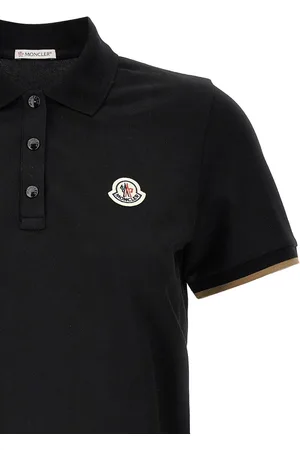 Moncler Logo Cotton Polo Shirt