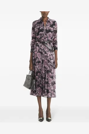 Tory Burch Printed Silk Maxi Dress