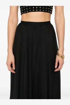 FORTE FORTE Chiffon Silk Long Skirt