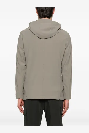 Emporio Armani Nylon Single-breasted Blazer