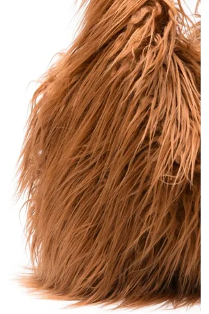 DRIES VAN NOTEN Faux Fur Handbag