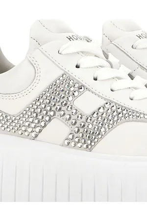 Hogan H-stripes Leather Sneakers