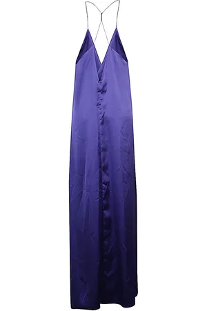 THE NINA STUDIO Athena Long Silk Dress