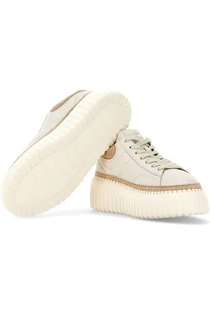 Hogan H-stripes Leather Sneakers