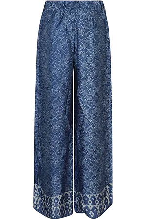 OBIDI Printed Silk Trousers