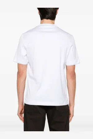 Brunello Cucinelli Logo Cotton T-shirt