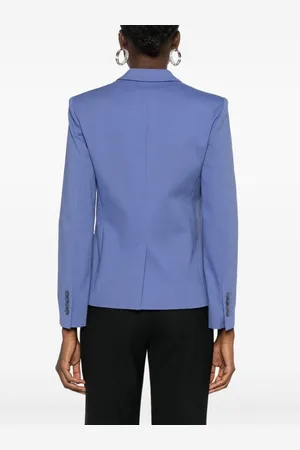 Emporio Armani Cotton Blend Single-breasted Blazer