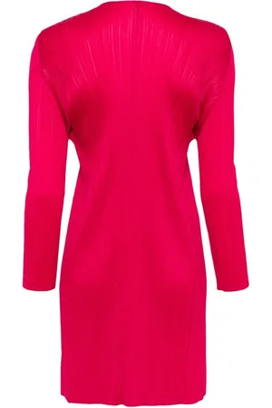 PLEATS PLEASE ISSEY MIYAKE Pleated Midi Cardigan