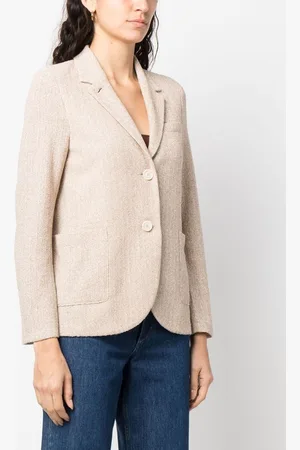 Harris Wharf London Cotton Blend Single-breasted Jacket