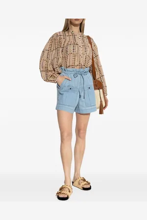 Marant Etoile Valdina Cotton Shorts