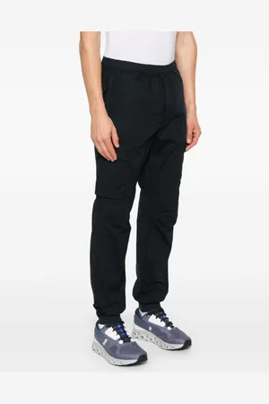 Stone Island Logo Cotton Cargo Trousers