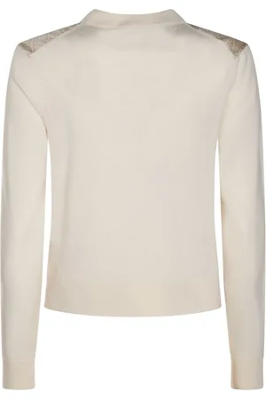Tory Burch Printed Silk Cardigan
