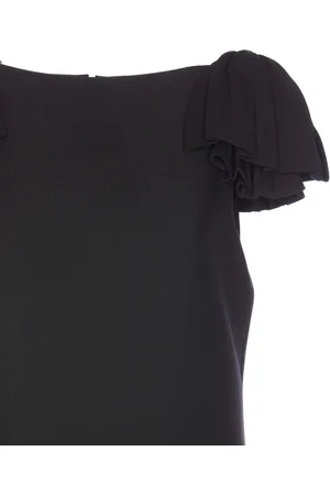 VALENTINO Wool And Silk Blend Mini Dress