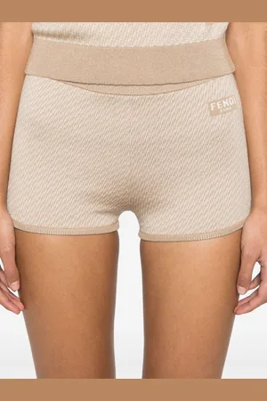 Fendi Ff Wool Shorts