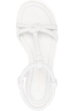Gianvito Rossi Marine Leather Sandals