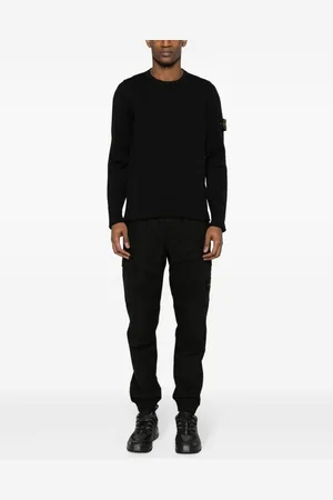 Stone Island Logo Organic Cotton Sweater