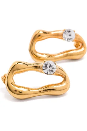 FORTE FORTE Strass Sculpture Earrings