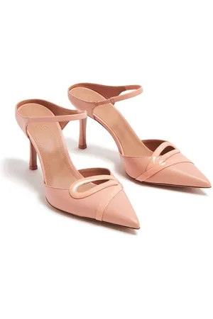 MALONE SOULIERS Bonnie 80 Leather Stiletto Mules