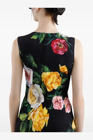 Dolce & Gabbana Printed Silk Dress