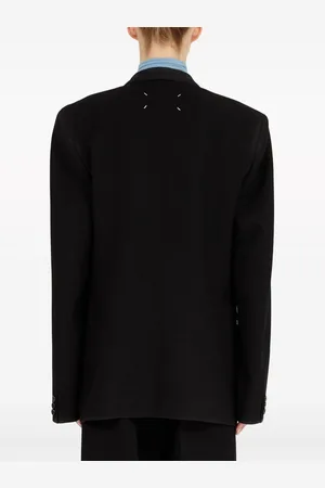 Maison Margiela Wool Single-breasted Blazer Jacket